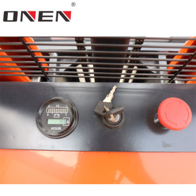 La Chine a adapté aux besoins du client par usine 1500kg 3500mm EPS Walkie Drive DC Power gerbeurs électriques